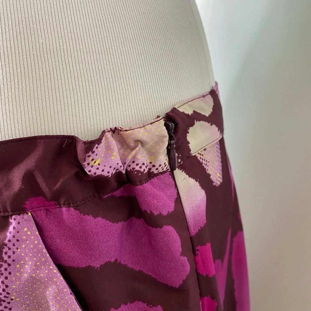 NWT Calvin Klein Pomegranate Multi-Color Skirt Plus Size 0X - Picture 9 of 13
